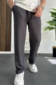 Erkek Rahat Kalıp Yazlık Pantolon Füme Edw269 thumbnail 1