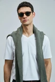 Lufian Tuna Modern Grafik T- Shirt Beyaz - 3