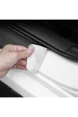 Autowise Volkswagen Logolu Karbon Kapı Eşiği Koruyucu Bant Folyo 4'lü Set - 3