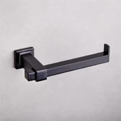 Orkide Mat Siyah Açık Tuvalet Kağıtlığı - 1