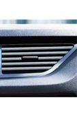 Autowise Araç Içi Klima Izgarasına Geçmeli Klima Süsü Havalandırmaya Geçme Renkli Çıta Krom Gümüş - 3