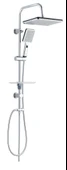 Yağmurlama Tepe Duşlu Sürgülü Duş Seti Krom - 1