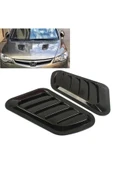 Autowise Kaput Üstü Havalandırma Izgarası Piano Black Abs Plastik Vent Ultra Parlak Siyah - 5