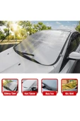 Autowise Oto Ön Cam Buzlanma Önleyici Ve Koruyucu Su Geçirmez 4 Mevsim Cam Koruyucu Örtü Buz Brandası - 2