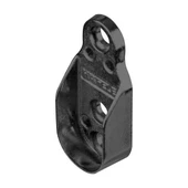 Mat Siyah Oval Gardırop Askı Borusu + Flanş - 2