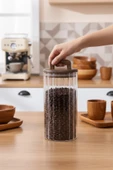 Mien Akasya Kapaklı Kavanoz 1250 Ml - 1