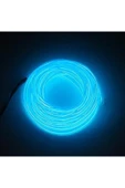 Autowise Araç İçi Neon Aydınlatma Led Göğüs Torpido Ledi Neon İp Led Buz Mavi 2 Metre - 3