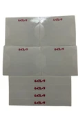 Autowise Yeni Kia Marka Logolu Oto Kapı Kolu Çizik Önleyici Yapışkan 8'li Set - 1