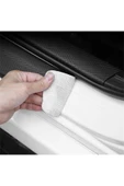 Autowise Renault Logolu Karbon Kapı Eşiği Koruyucu Bant Folyo 4'lü Set - 3