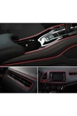 Autowise Trim Fitili Oto Geçmeli Kırmızı Trim Fitili Süs 5 Metre Nikelajlı - 3