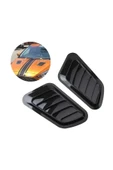 Autowise Kaput Üstü Havalandırma Izgarası Piano Black Abs Plastik Vent Ultra Parlak Siyah - 2
