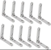 Ahşap Takı Mücevher Puro Kutu Menteşesi Nikel 6 / 90 Derece - 2