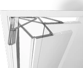 90 Derece Katlanabilir Kapı Mekanizması Sistemi Compack Living - 3