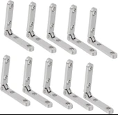 Ahşap Takı Mücevher Puro Kutu Menteşesi Nikel 6 / 180 Derece - 2