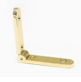 Ahşap Takı Mücevher Puro Kutu Menteşesi Pirinç Altın 6 / 90 Derece - 3