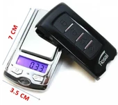 Diamond Dijital Ekran Araba Anahtarlığı Şeklinde Mini Hassas Cep Terazi (200 Gr-0.01) thumbnail 3