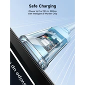 Jsaux 100W Type-C To Type-C Kablo 2 Metre Uyumlu 100 Watt 5 Amper Süper Hızlı Şarj Kablosu CC0057MAVI2 - 4