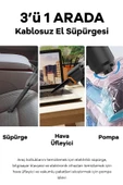 Şarjlı Araç İçi Süpürge - 4