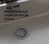 TEKA BE LİNEA UKİNOX ME MODELLERİNE UYGUN 1 GÖZ EVYE SİFON TAKIMI - 2