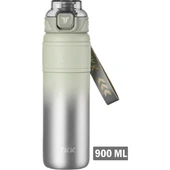 TKK Çelik Termos Matara 500ML Gri Yeşil - 1