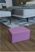 Baza Altı Boy Çok Amaçlı Düzenleyici Kutu Organizer Cırt Cırtlı Hurç 19cm X 40cm X 50cm (10 Adet) - 1