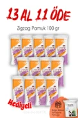 13 AL 11 ÖDE Lux Zigzag Pamuk 100gr. ve ROSIE thumbnail 1