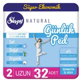 Sleepy Natural Günlük Ped Uzun 32 Adet thumbnail 1