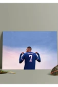 Metal Baskı Parlak Duvar Tablosu - Kylian Mbappe PSG - 2