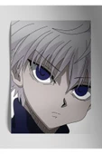 Killua Zoldyck Hunter Anime - Metal Tablo thumbnail 1