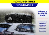 Matte Yeni Nesil Port Bagaj Araç Üstü Tavan Çantası - 4