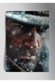 Metal Baskı Parlak Duvar Tablosu - RDR2 - Red Dead Redemption 2 - 1