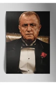 Terim Godfather - Metal Duvar Tablosu - Fatih Terim, The Baba - 1