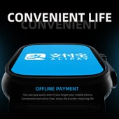 Watch 8 Hw8 Ultra Adventure 2.02inc Siri Nfc Bluetooth Arama Ios Android Uyumlu Akıllı Saat - 3