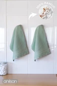2'li Mino Mini Havlu 30x35 cm – Banyo Mutfak, Bebek Yüz El Havlusu - 1