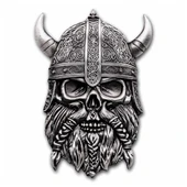 AgaKulche Kurukafa Viking Gümüş Sikke Coin thumbnail 1