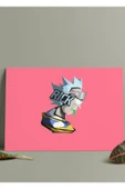 Metal Baskı Parlak Duvar Tablosu - Rick Sanchez thumbnail 2
