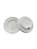 Şeker Kamışından Ekolojik Bardak Kapağı 90mm - 50 Adet - 2