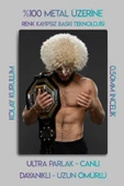 Metal Baskı - Khabib Nurmagomedov, UFC, Parlak Tablo - 2