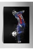 Metal Baskı Parlak Duvar Tablosu - Neymar JR - 1