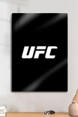 Metal Baskı, UFC Yazılı MMA Tablo, Dekoratif thumbnail 1