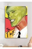 The Mask - Metal Baskı Parlak Tablo - 1