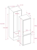 Teka RBF 73350 FI Ankastre Buzdolabı thumbnail 2