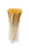 Buğday Sapından Ekolojik Pipet 20cm -500 Adet - 7