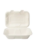 Şeker Kamışından Ekolojik Sandviç Kabı - 50 Adet - 2