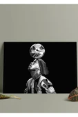 Metal Baskı Parlak Duvar Tablosu - Ronaldinho - 2