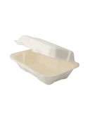 Şeker Kamışından Ekolojik Sandviç Kabı - 50 Adet - 1