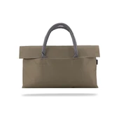 BYN-EL007 Wtxpro Su Geçirmez Kumaş 13-14 Inch Bayan Laptop El Çantası- Tote Bag - Yeşil - 3