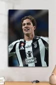 Metal Baskı, Kenan Yıldız Juventus, Juve - Parlak Dekoratif Sporcu Duvar Tablosu - 1