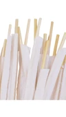 Buğday Sapından Ekolojik Pipet 20cm - 100 Adet - Tekli Paketli - 7