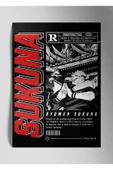 Jujutsu Kaisen Ryomen Sukuna - Metal Poster Tablo - 1